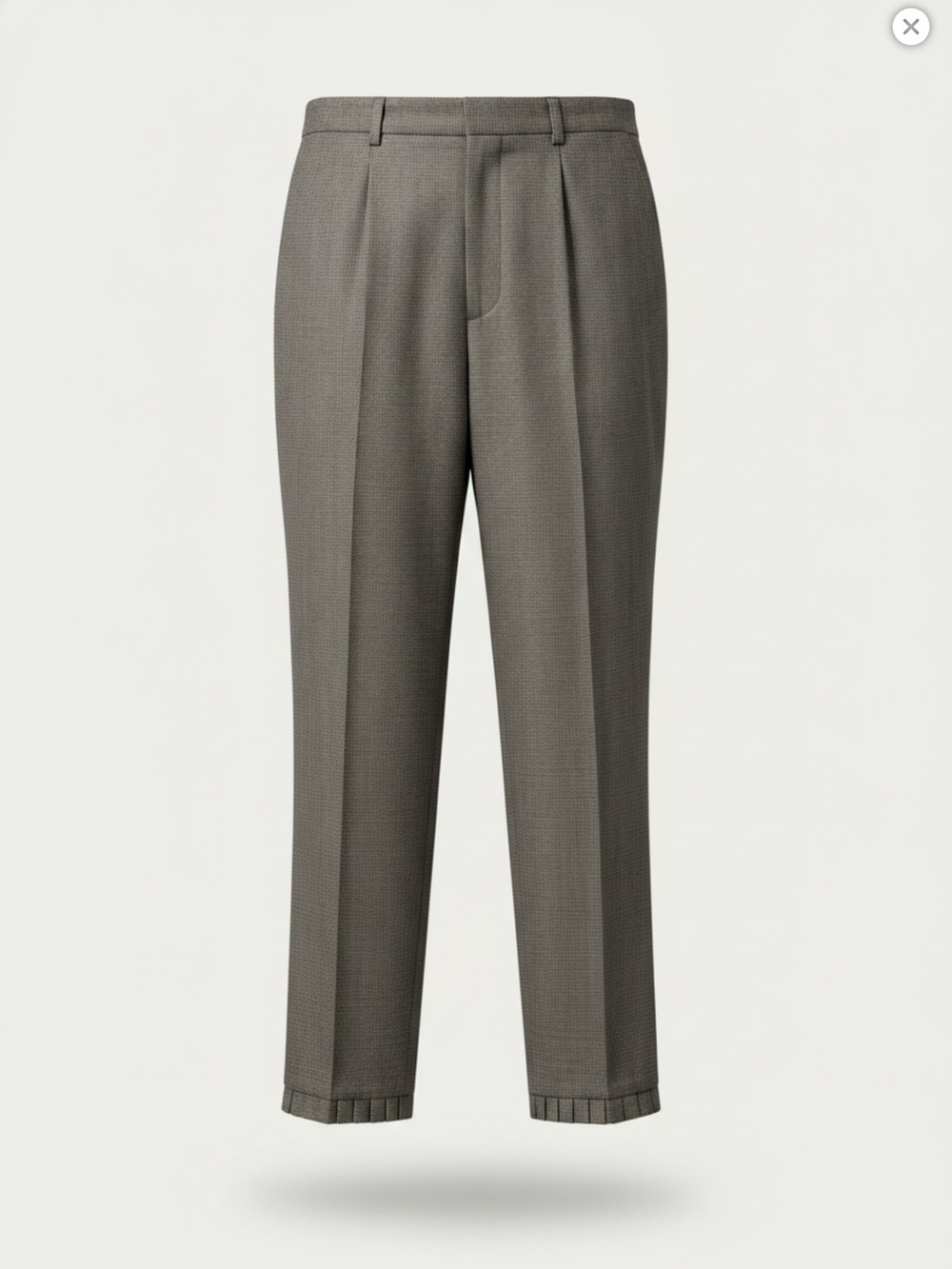Escada Grey Wool Dress Pants